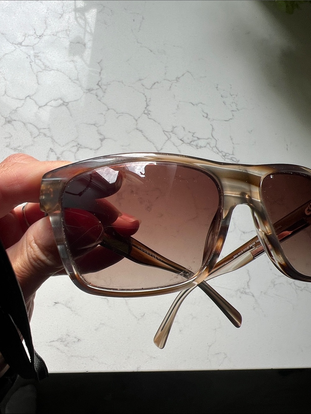 Marc Jacobs Brown Gradient Frame Sunglasses - Picture 4 of 8
